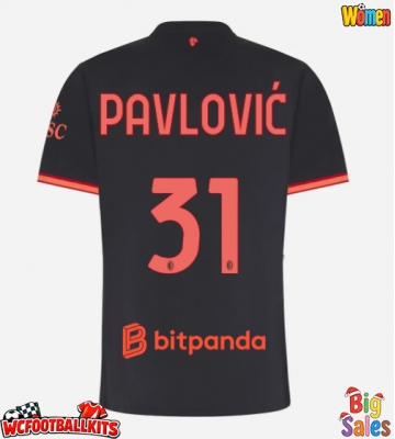 AC Milan Strahinja Pavlovic #31 Replica Third Stadium Shirt for Women 2026-27 Short Sleeve
